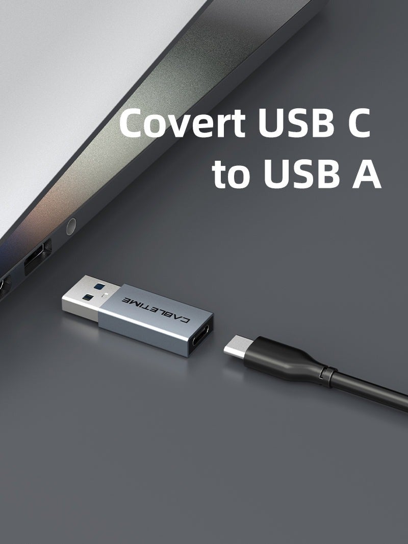 كابل تايم محول USB 3.0 ذكر إلى USB-C أنثى OTG - Image 5